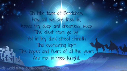 Christmas Poem: Little Town of Bethlehem