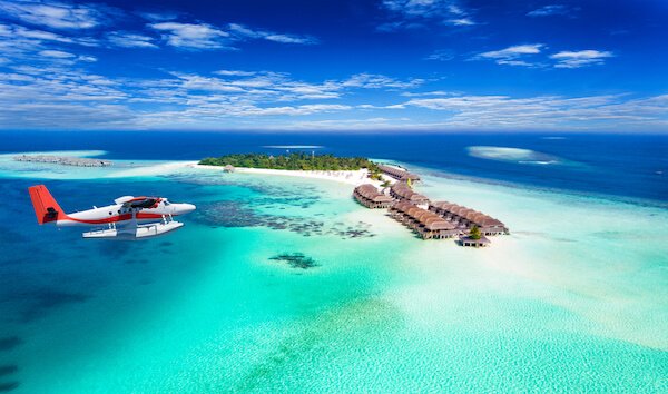 maldives sea plane