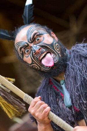 Maori greeting ritual - image by Yevgen Belich/shutterstock.com