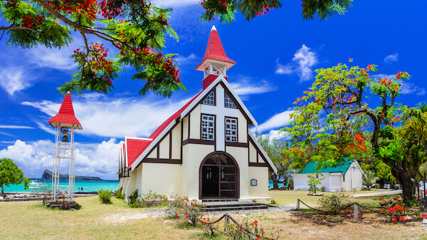 mauritius cap malheureux church