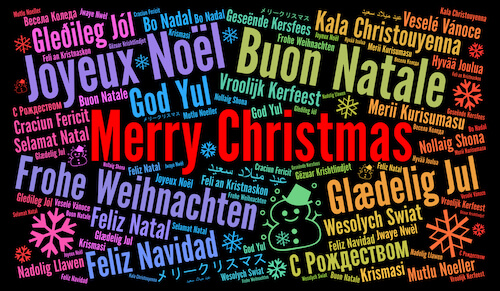 How to say Merry Christmas in different languages