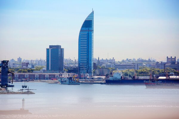 Uruguay's tallest building is Torre Antel in Montevideo - image by Galina Savina/shutterstock