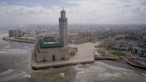 Morocco's Hassan II mosque is the second largest mosque in the world