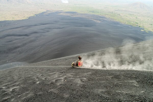 Sand boarding on Cerro Negro - image by Matyas Rehak/ shutterstock.com