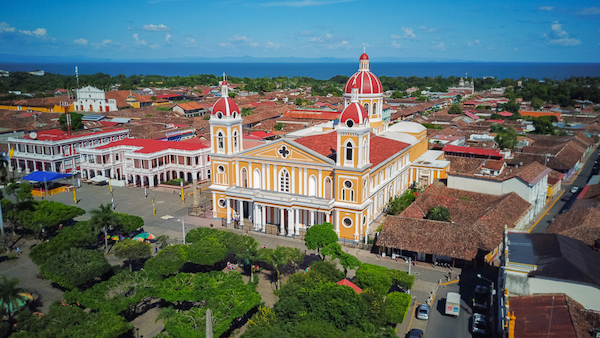 Granada cathedral in Nicaragua