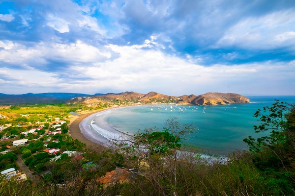 San Juan del Sur Nicaragua - aerial