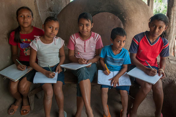 Nicaragua school children - image by Gonzalo Bell/shutterstock