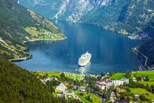 Geiranger Fjord in Norway