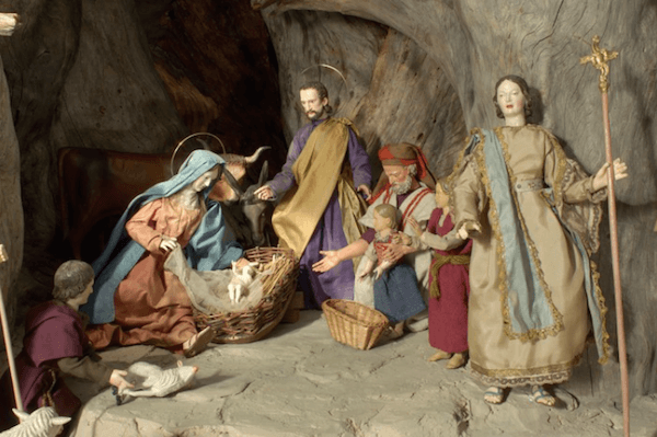 Krippe (Nativity scene) at the Oberammergau Museum