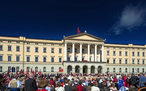 Norway Oslo Royal Palace