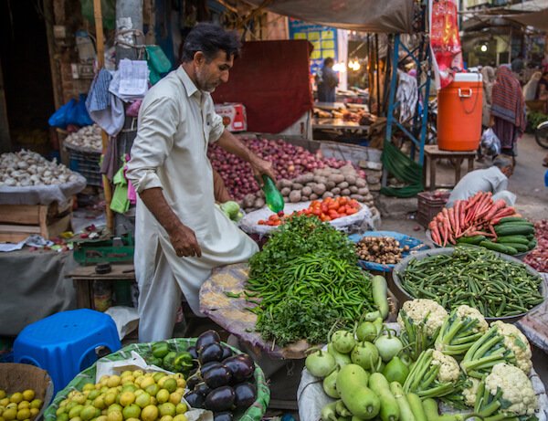 Market Vendor - image by Saquib Rizvi