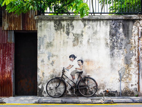 Penang graffiti by R.M.Nunes/shutterstock.com