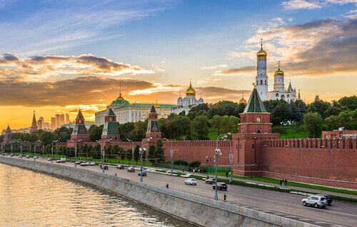 The Kremlin in Moscow