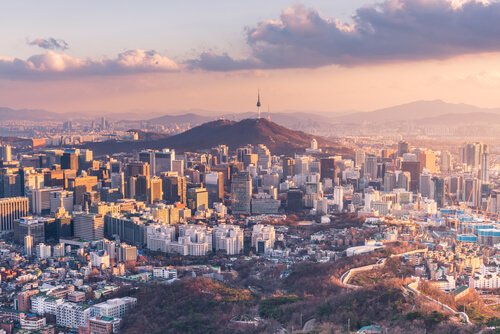 Seoul skyline