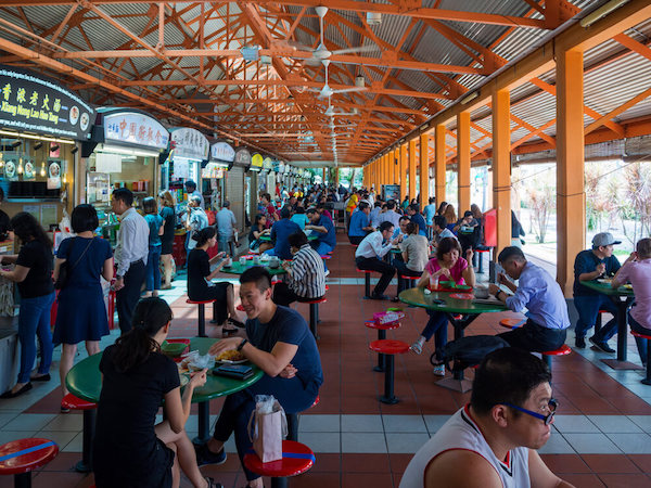 Singapore Hawker in Chinatown - image by Hit1912 Shutterstock.com