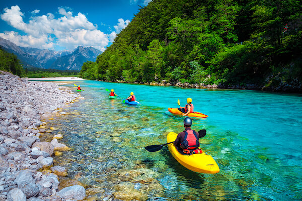 slovenia rafting