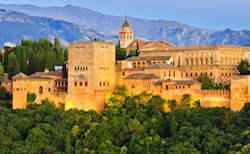 Alhambra in Spain