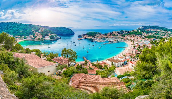 Port de Soller in Mallorca