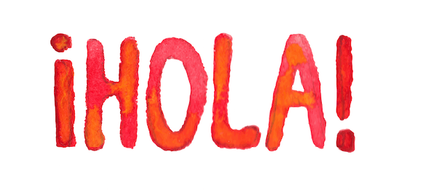 Hola - Argentina! Hola means Hello in Spanish