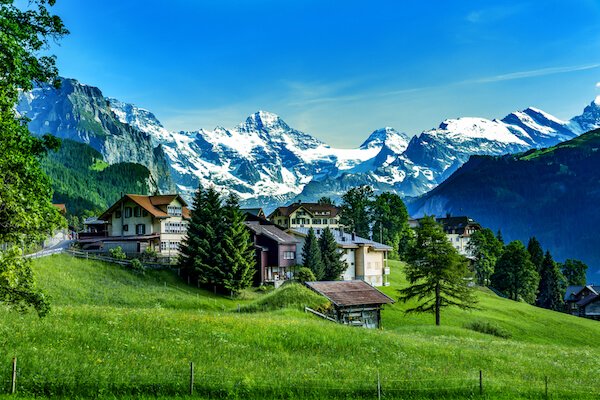 Swiss Alps and Jungfraujoch