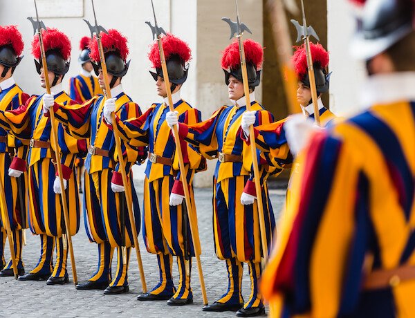 Swiss Guard - The Pope's Army - image by Drop of Light/Shutterstock