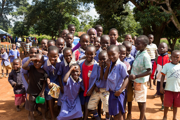 Uganda school kids - image by Adam Jan Figel/shutterstock