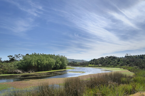 Maldonado stream in southern Uruguay