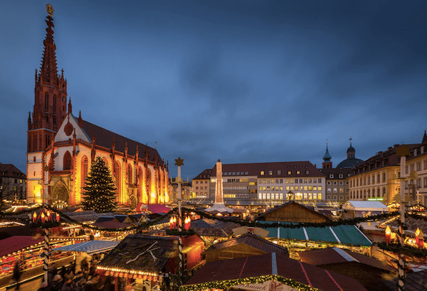 Würzburg Weihnachtsmarkt - image by Rainer Maiores