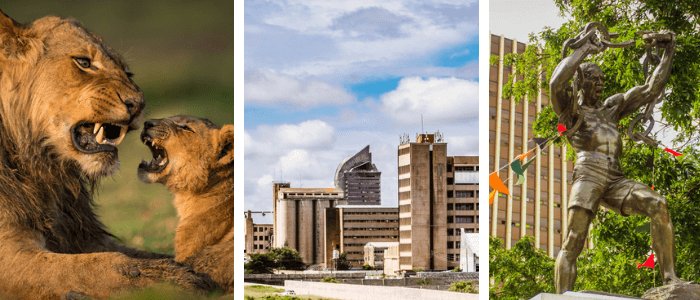 Zambia Facts for Kids - images shutterstock/Freedom Monument by Boris Mayer/ssk